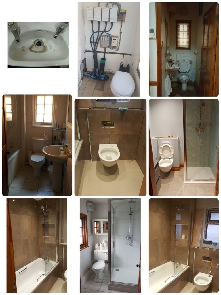 71 Cat Hill bathrooms